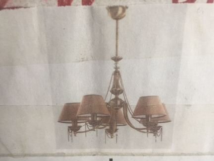 Люстра потолочная новая kutek San Marino Swarovski