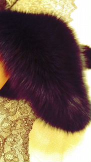 Воротник натуральный мех