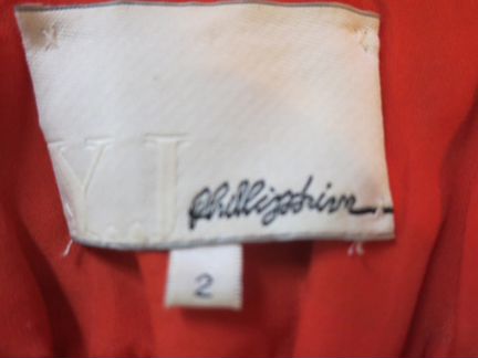 Новое платье из шёлка Италия