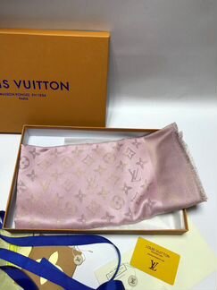 Палантин Louis Vuitton с люрексом шаль луи витон
