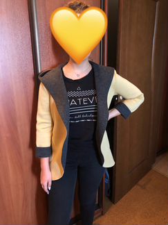 Пальто новое легкое