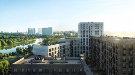 3-к квартира, 87.2 м², 6/9 эт.