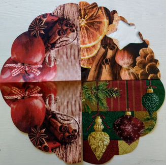 Новогодние салфетки для декупажа 2