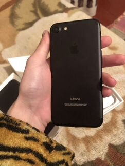 Телефон iPhone 7, 32 гб, черный