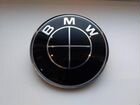 Значок, эмблема BMW черная Black
