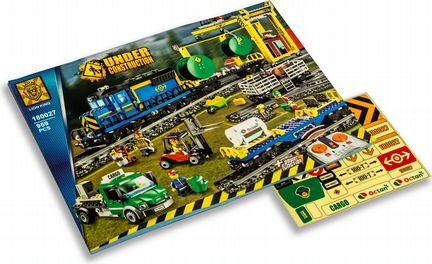 Грузовой Поезд Синий 180027