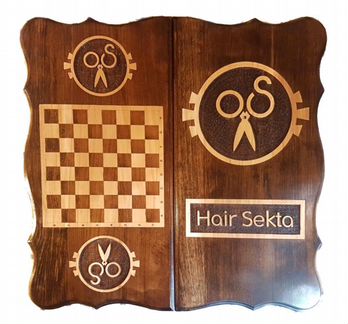 Нарды резные 