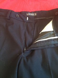 Брюки школьные темно-синие 152