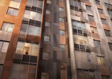 1-к квартира, 34.4 м², 13/17 эт.