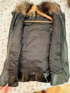 Жилет меховой из чернобурки