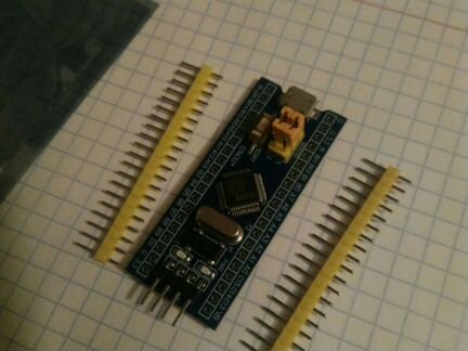 Stm32f103 отладочная плата