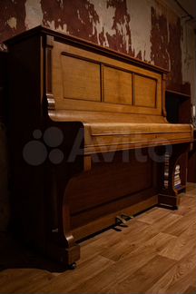 Антикварное немецкое пианино Carl Mand Coblenz XIX