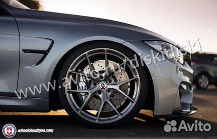 Диски R18 HRE Графит Матовый 5-112