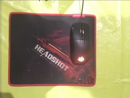 Коврик для мыши A4 Bloody B-072 черный/рисунок