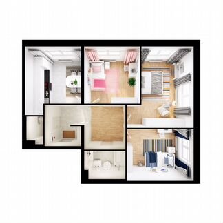 3-к квартира, 71.9 м², 1/17 эт.