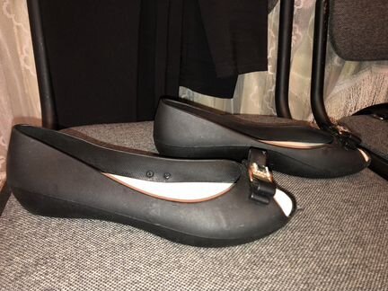 Балетки резиновые Salvatore Ferragamo 36р-р ориги