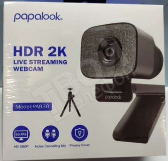 Веб-камера papalook PA930 2K HDR