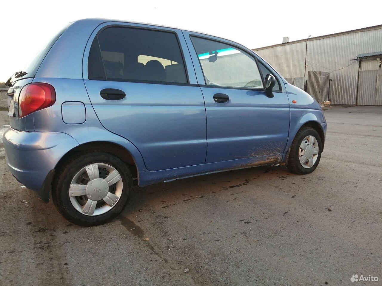 Daewoo Matiz 2007 РіРѕР»СѓР±РѕР№