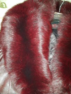 Кожаное пальто 50 раз (новое)