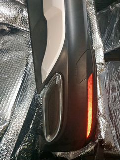 Диффузор задний с насадками Mercedes GLE