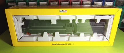 Паровоз BR 19 brawa HO dampflokomotive 19 1001