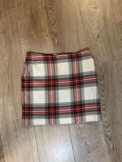 Мини юбка Gant из шерсти с карманами