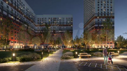 3-к квартира, 78.8 м², 2/33 эт.