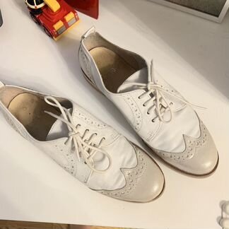 Ботинки кожаные