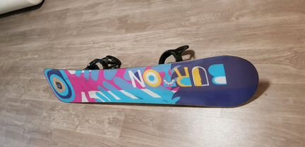 Сноуборд burton 153см (с крепами)