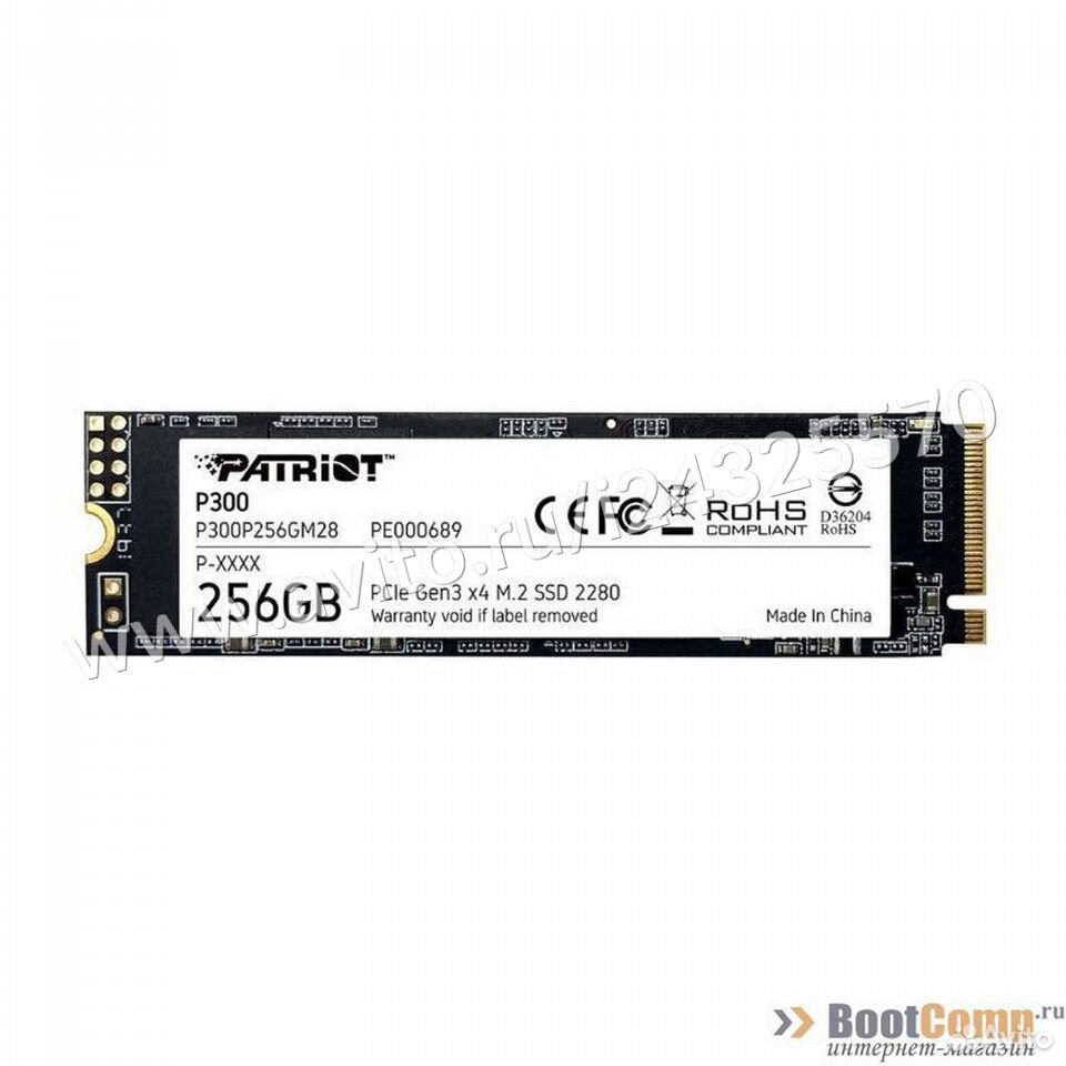  Жесткий диск SSD M.2 256GB Patriot P300 PCIe P300P  84012410120 купить 1