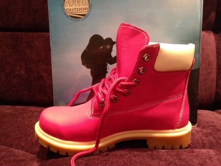 Ботинки в стиле Timberland