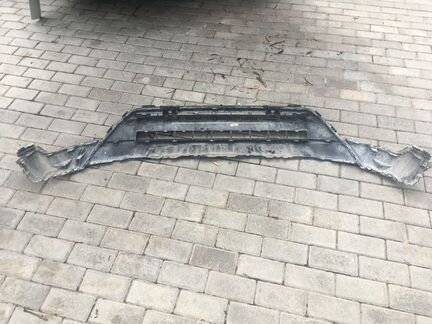 Volkswagen Touareg 3 спойлер переднего бампер